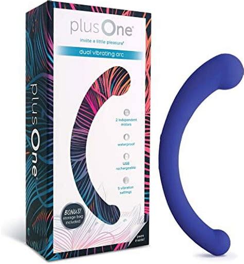 plusone vibrating|plusOne Dual Vibrating Arc Rechargeable and Waterproof.